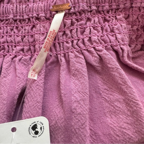 NWT Free People Pink Mila Mini Dress Size XL - Picture 8 of 9